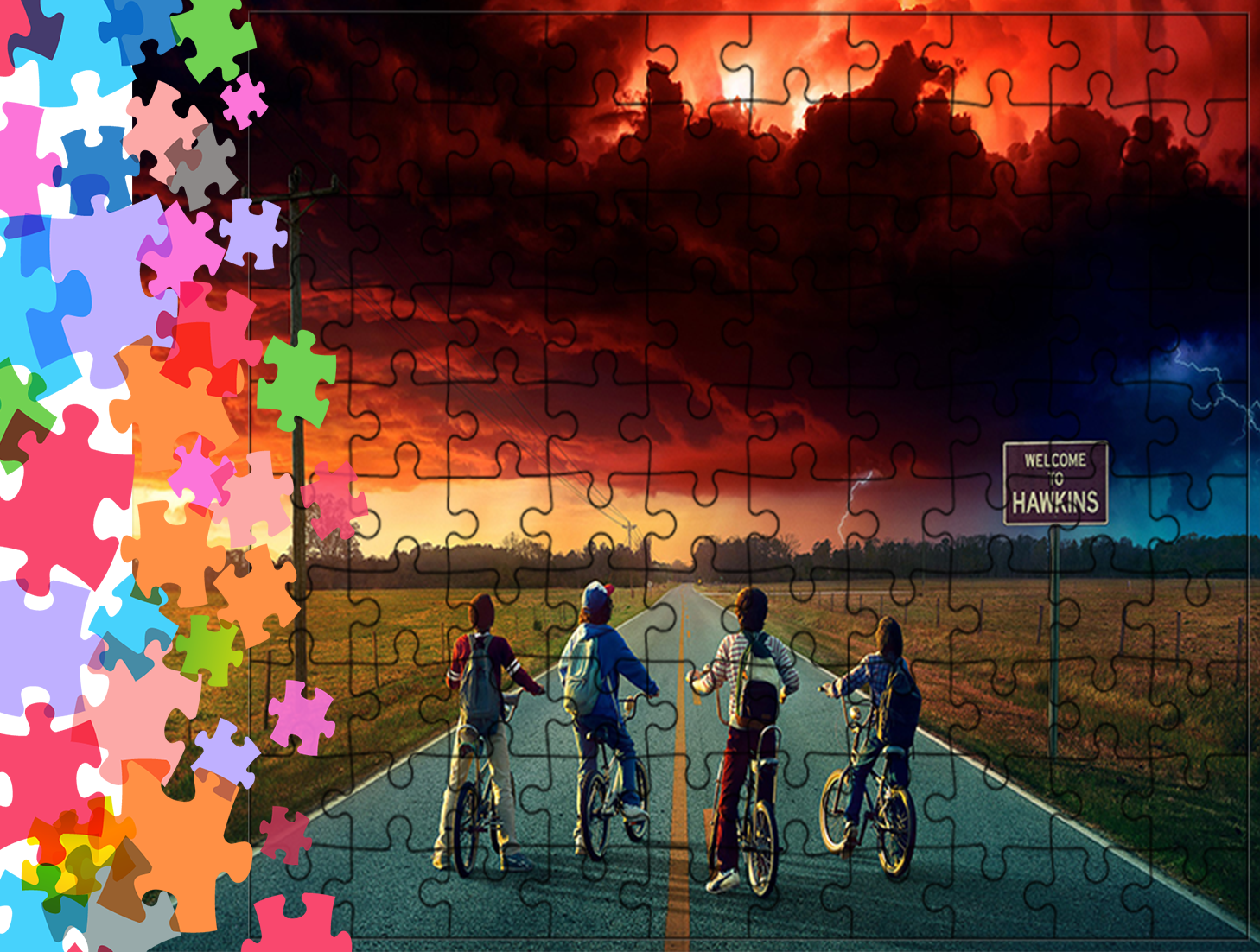 Puzzle tradycyjne Stranger Things - Nowy Sezon
