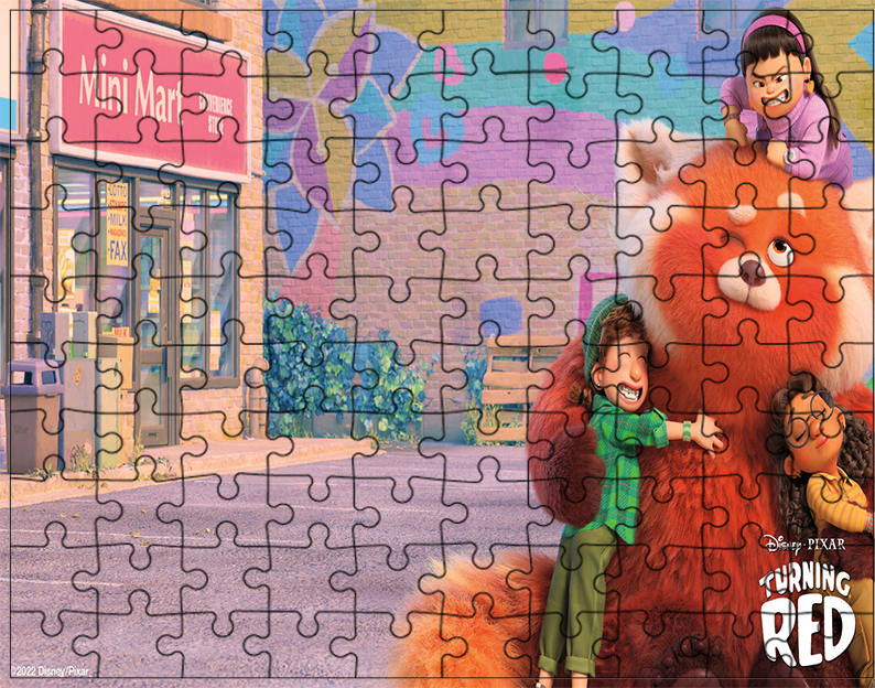 Puzzle Turning Red - To nie wypanda