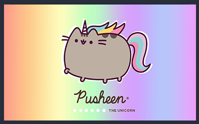 Magnes na lodówkę Pusheen