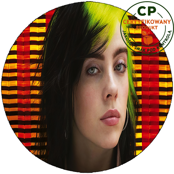 Opłatek na tort Billie Eilish