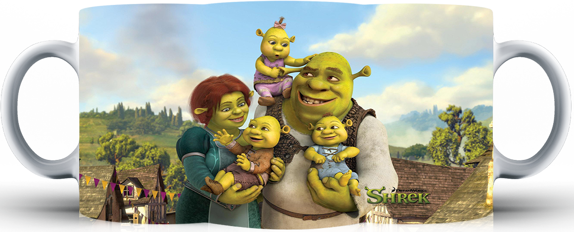 Kubek ceramiczny Shrek