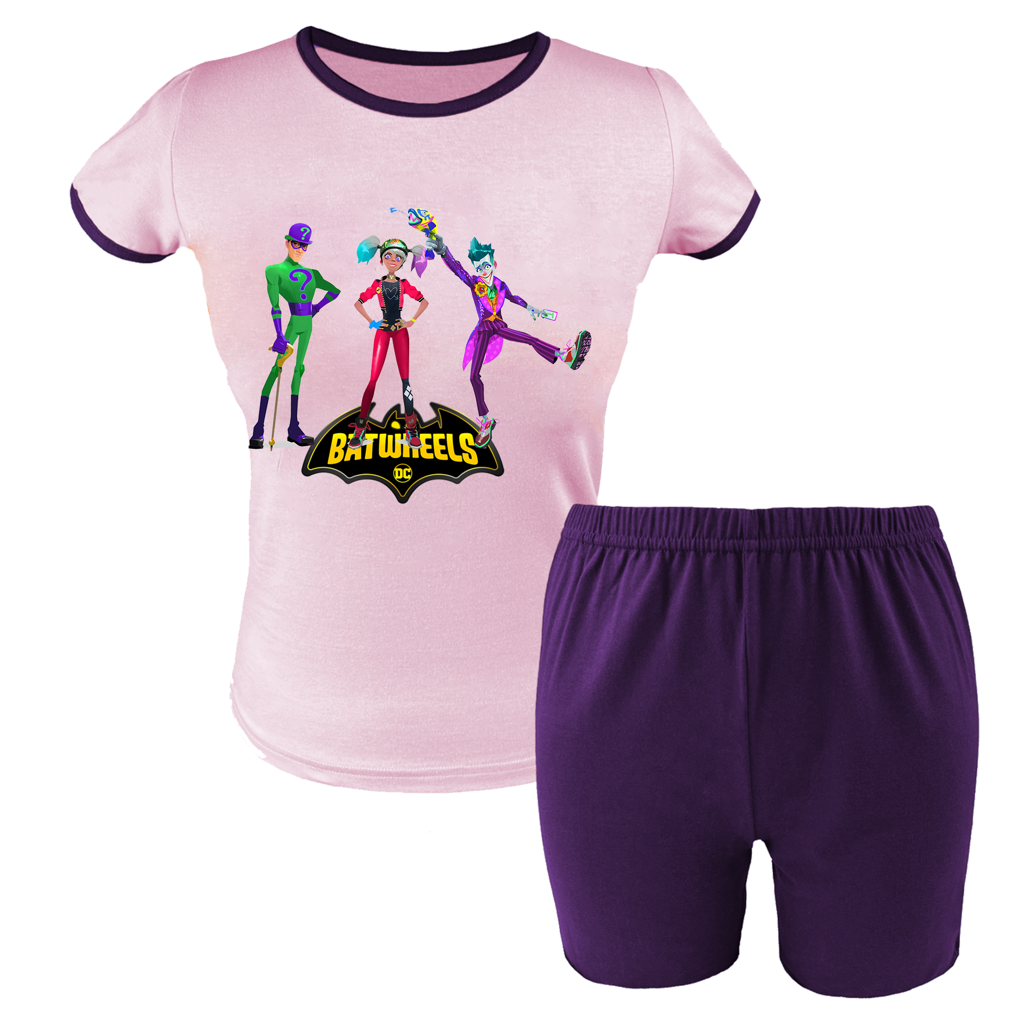 Krótka Piżama dziecięca Batwheels