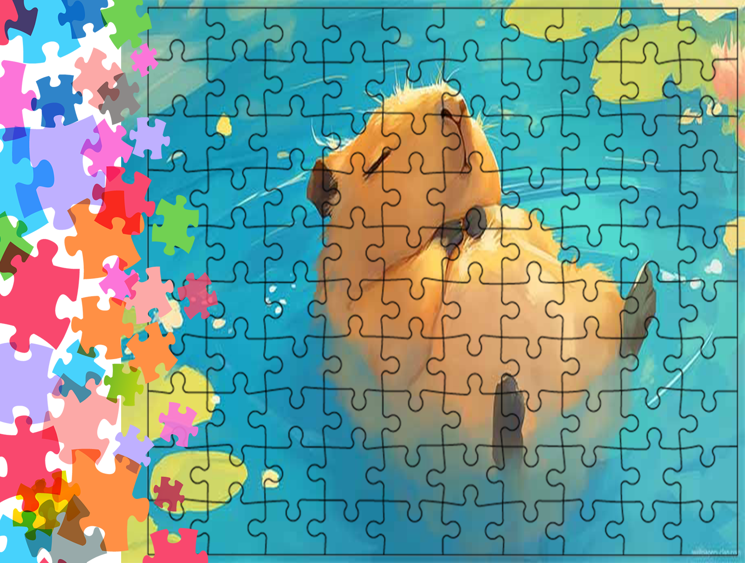 Puzzle tradycyjne - Kapibara