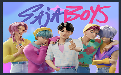 Magnes na lodówkę K-Pop Demon Hunters