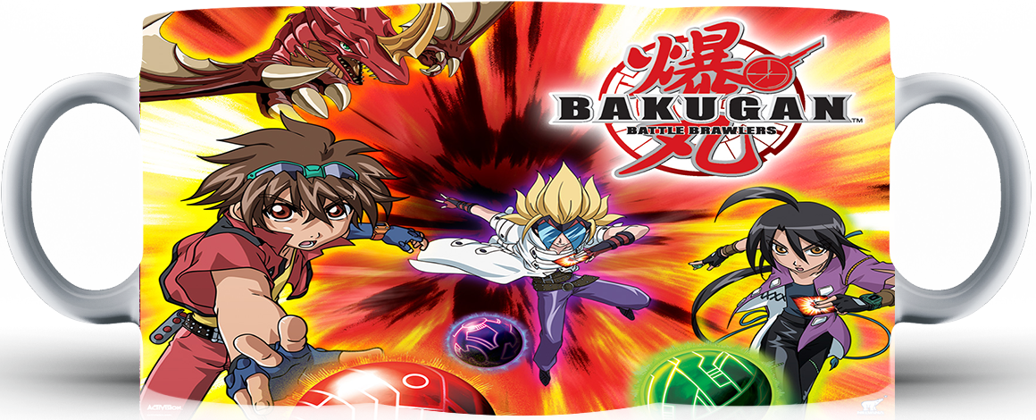 Kubek ceramiczny Bakugan