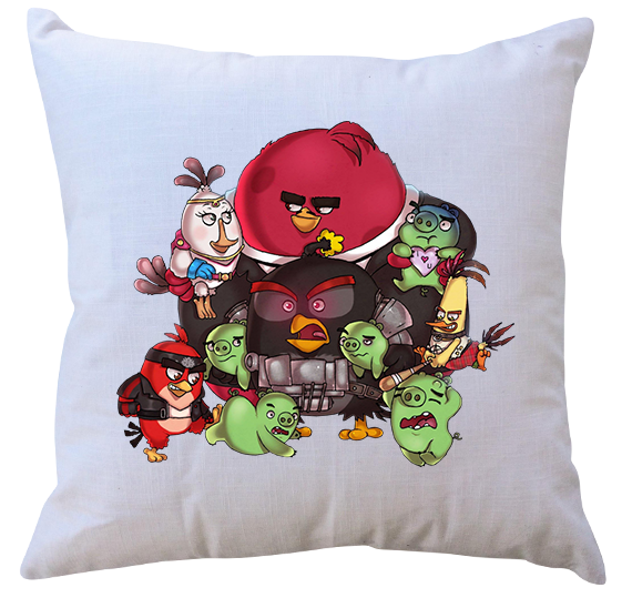 Poduszka z wkładem - Angry Birds - Wściekłe Ptaki