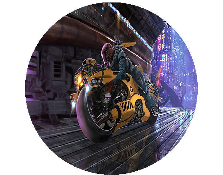 Podkładka pod myszkę Cyberpunk