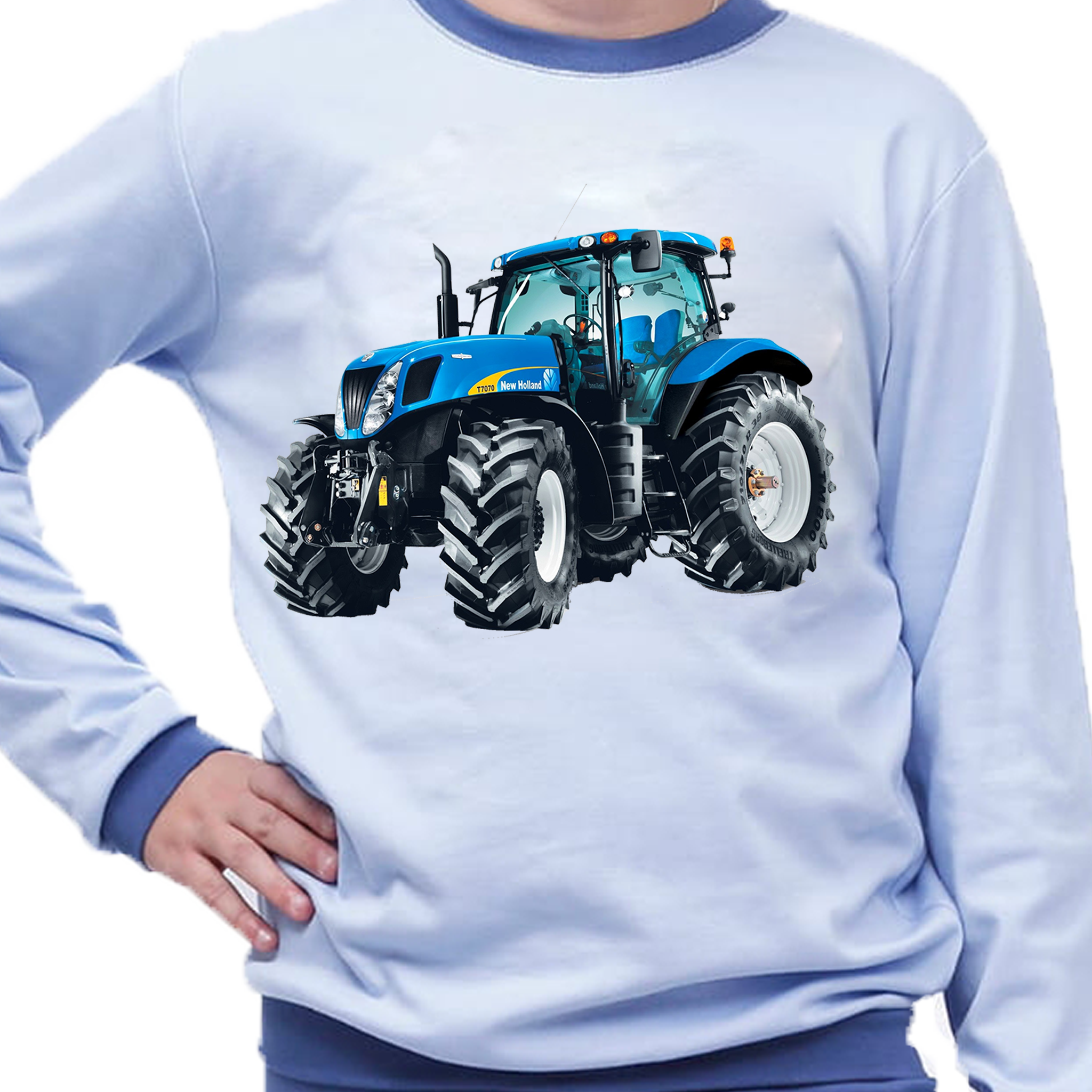 Piżama dziecięca Traktory