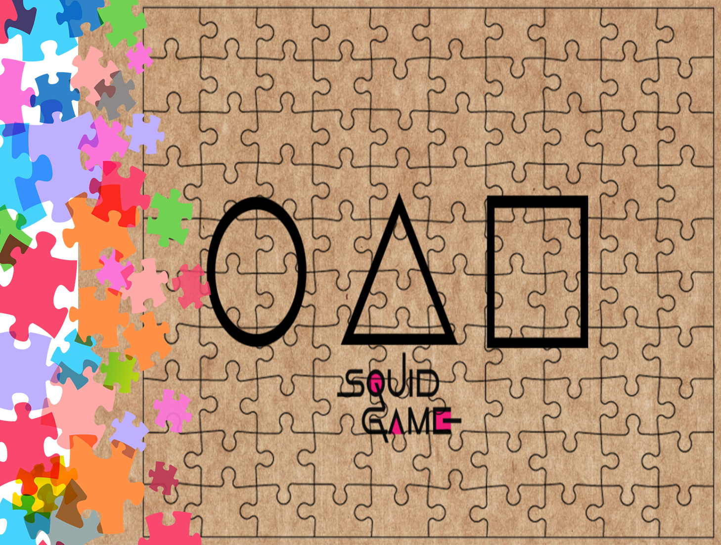 Puzzle tradycyjne - Squid Game