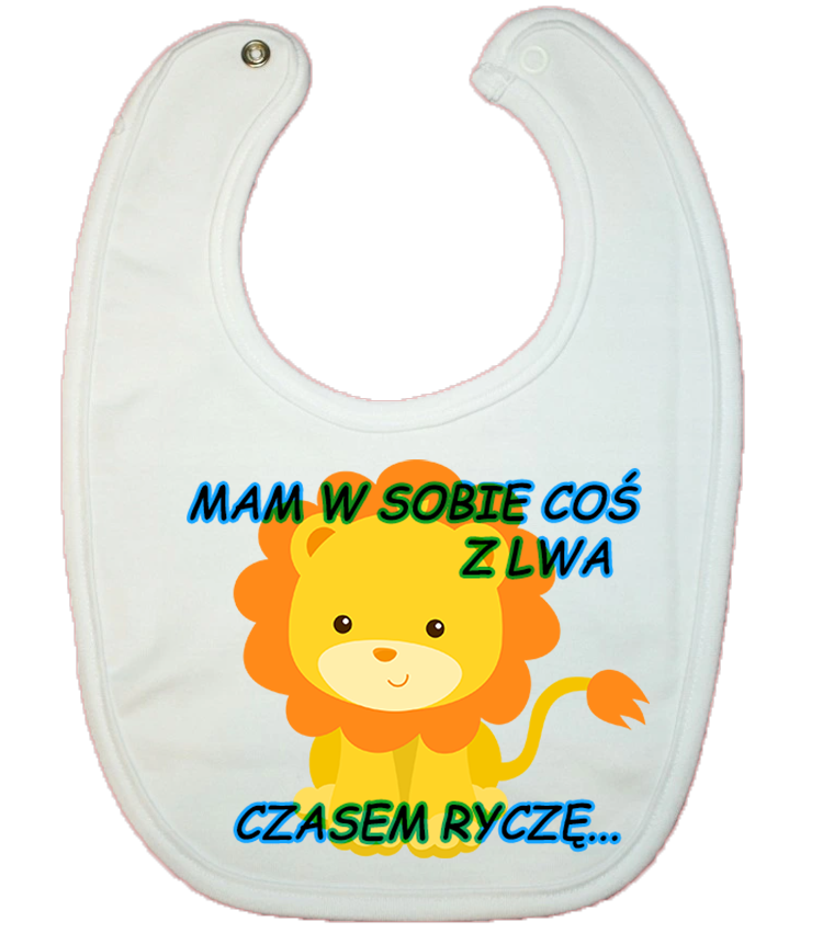 Śliniaczek Bawełniany Lew