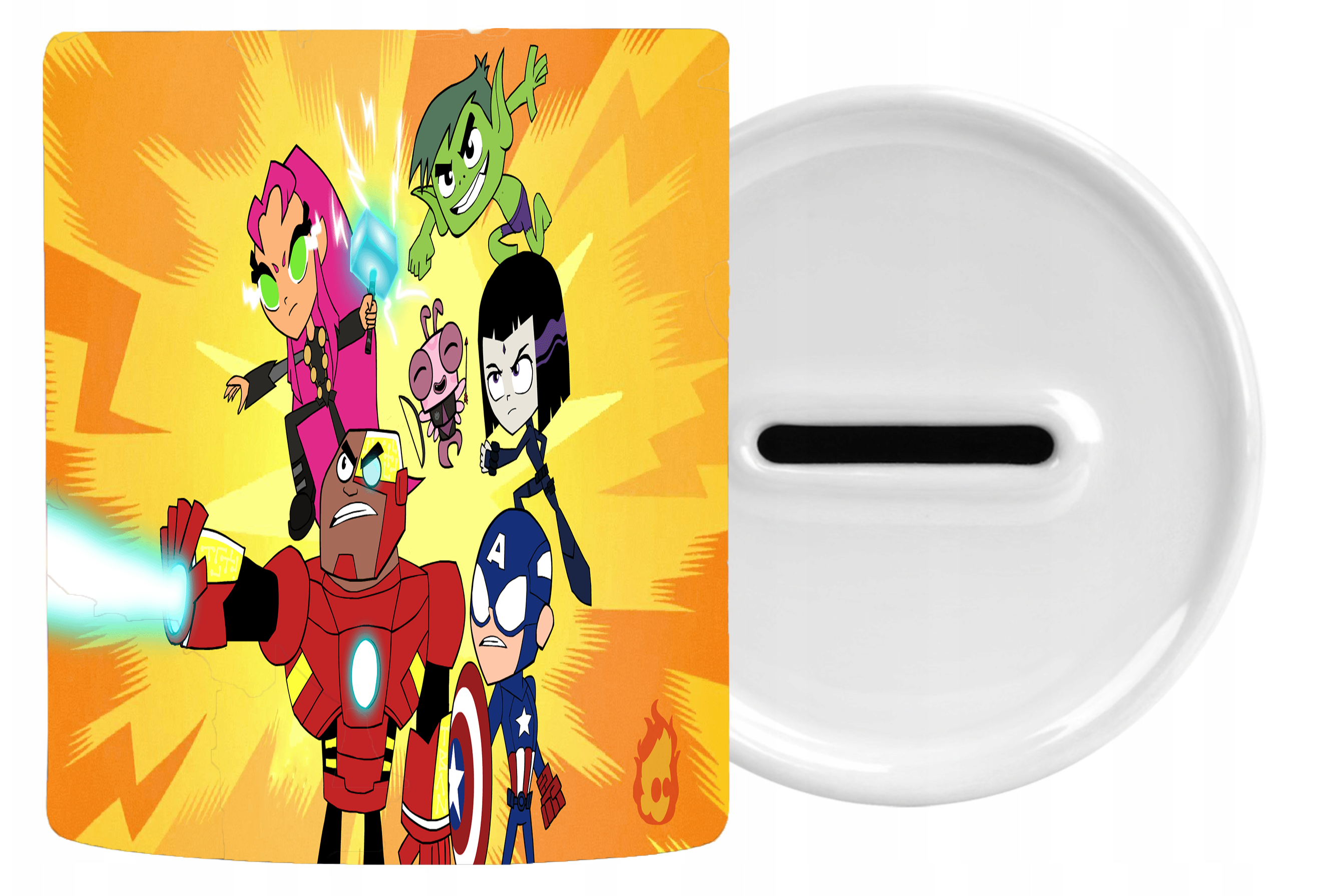 Skarbonka Ceramiczna Młodzi Tytani