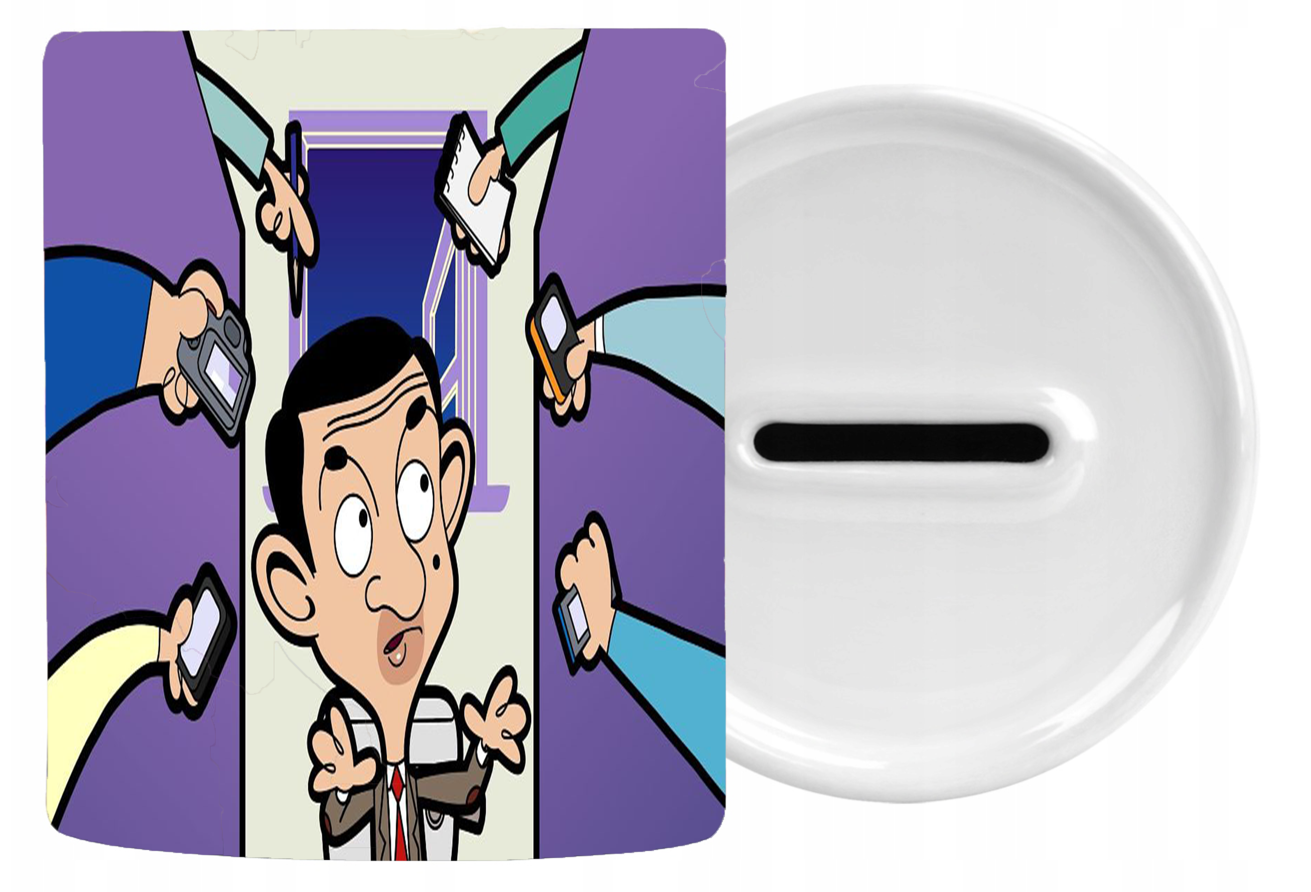 Skarbonka Ceramiczna Jaś Fasola - Mr.Bean