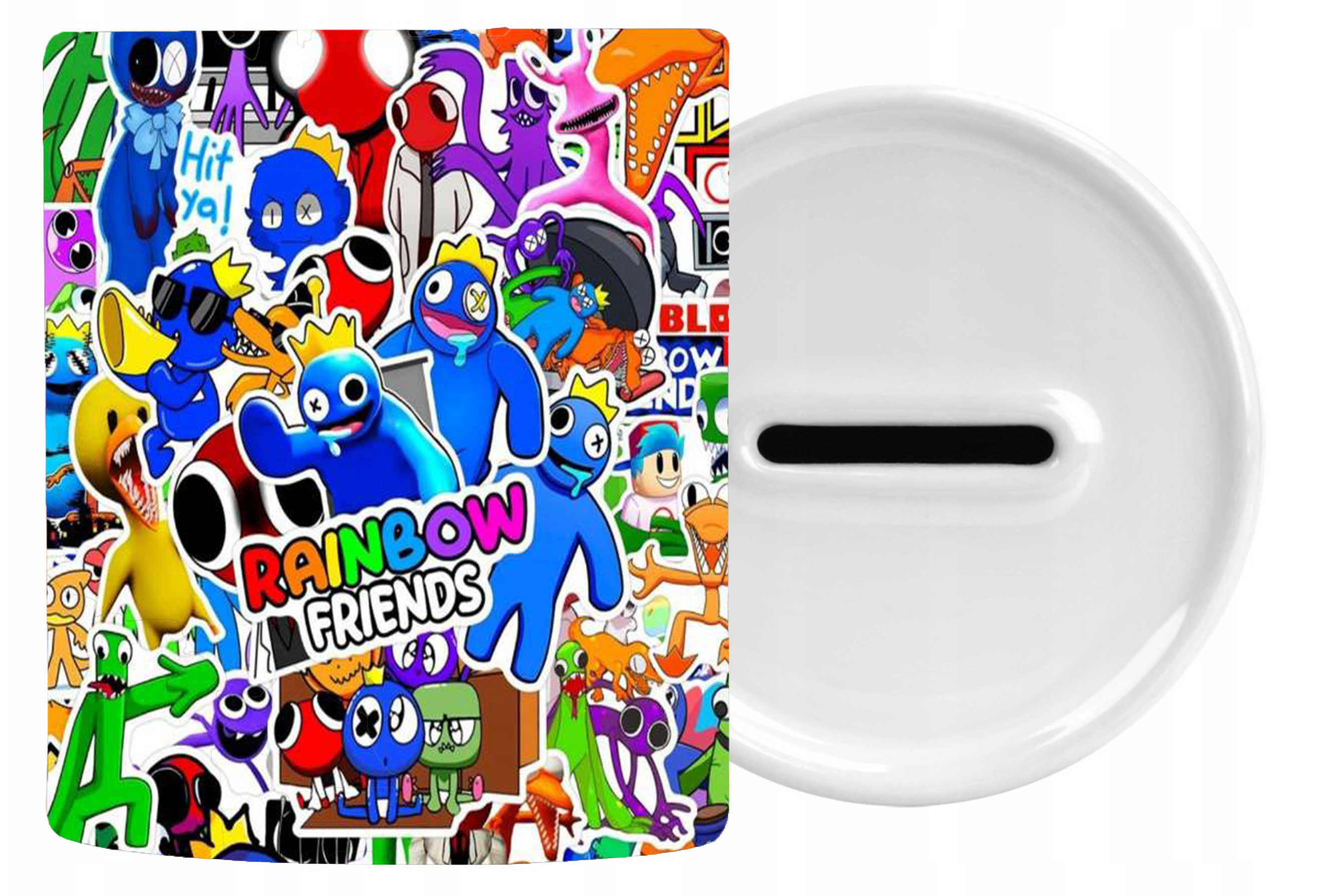 Skarbonka Ceramiczna - Rainbow Friends