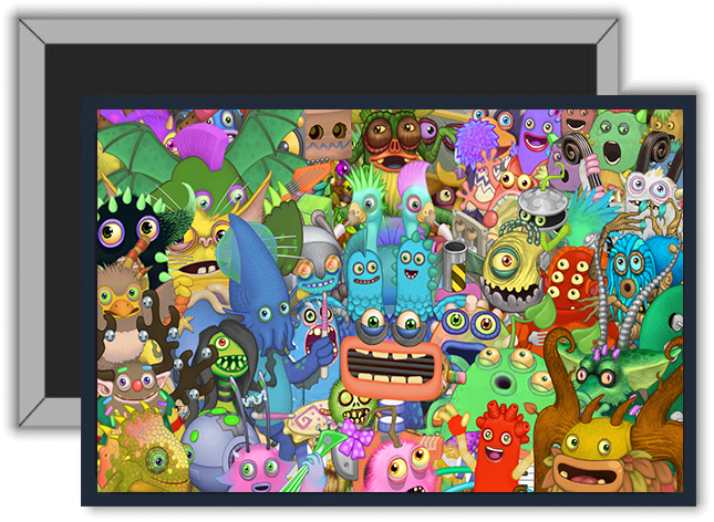 Magnes metalowy My Singing Monsters