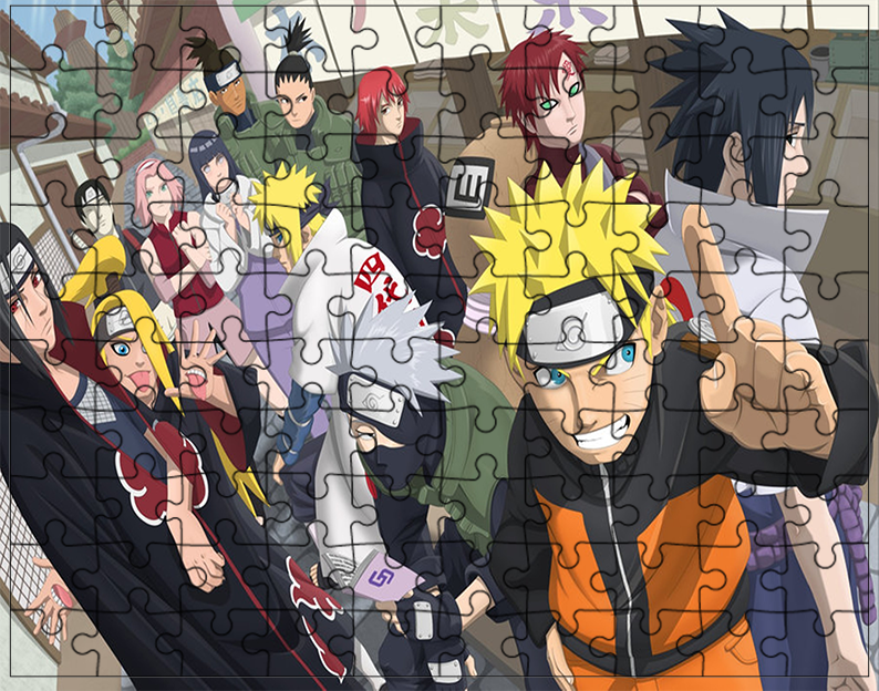 Puzzle Naruto