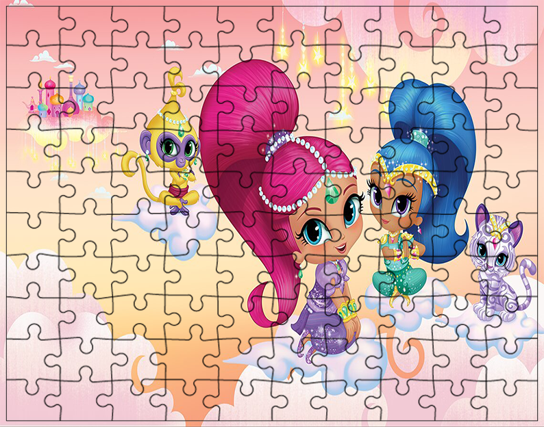 Puzzle Shimmer and Shine