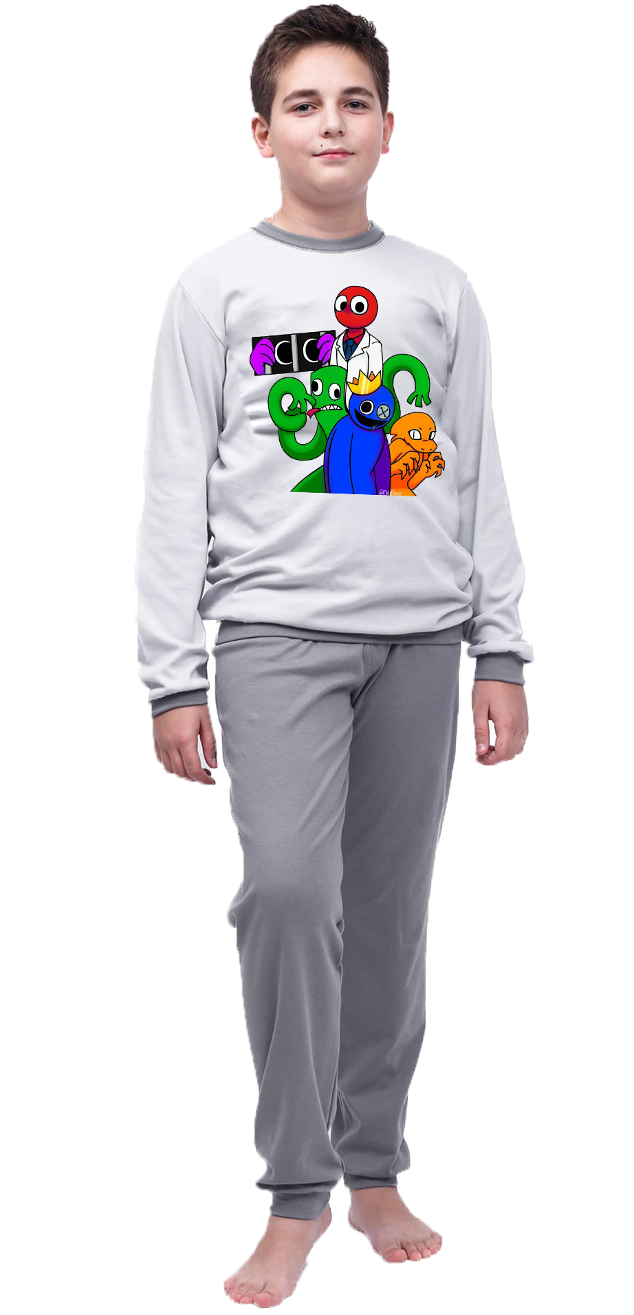 Piżama dziecięca Rainbow Friends