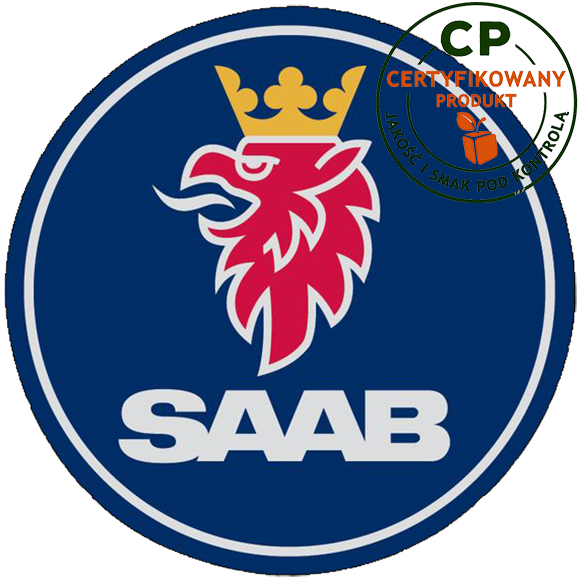 Opłatek na tort SAAB