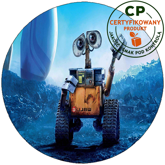 Opłatek na tort Wall-e