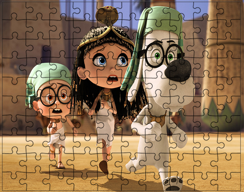 Puzzle Pan Peabody i Sherman