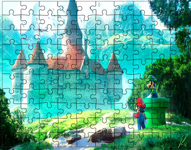 Puzzle Super Mario Bros