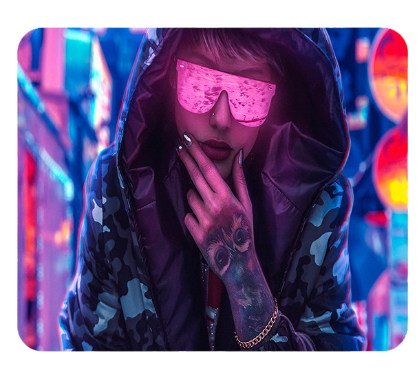 Podkładka pod myszkę Cyberpunk