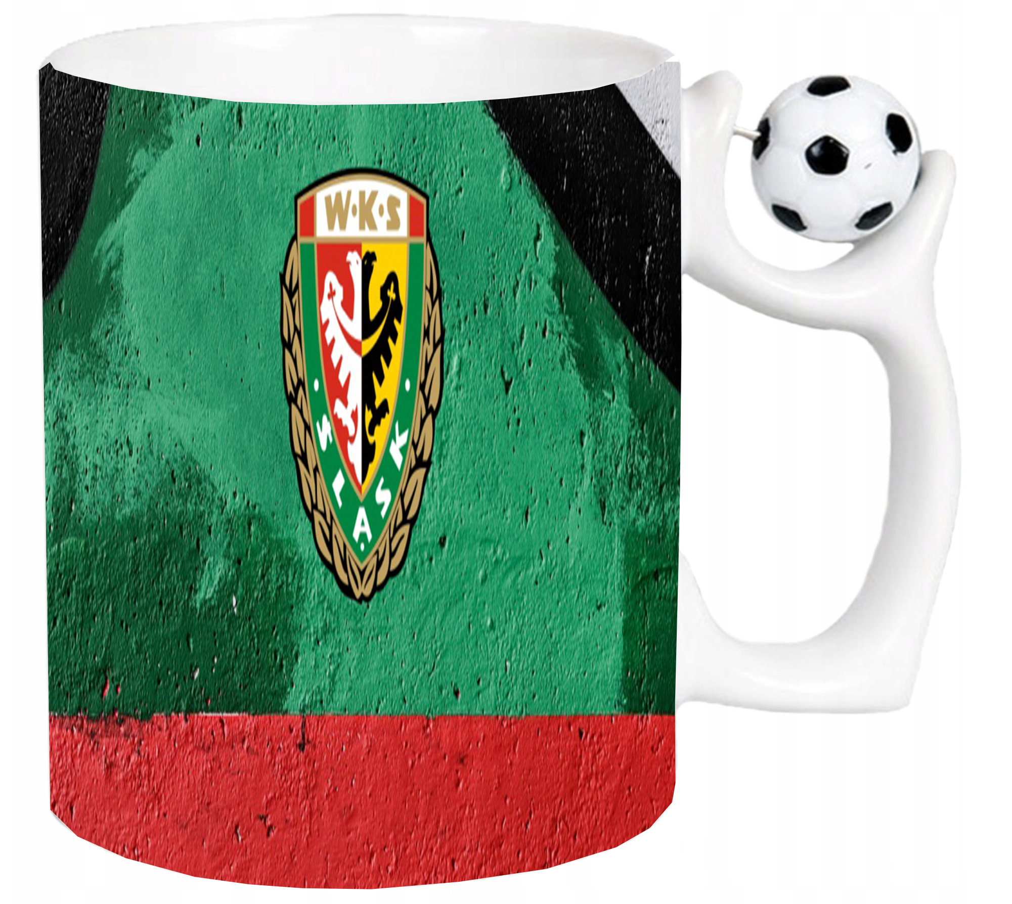 Kubek z piłką dla Fana WKS Śląsk Wrocław