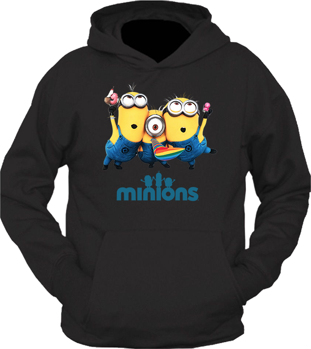 Bluza z kapturem Minionki