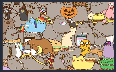 Magnes na lodówkę Pusheen