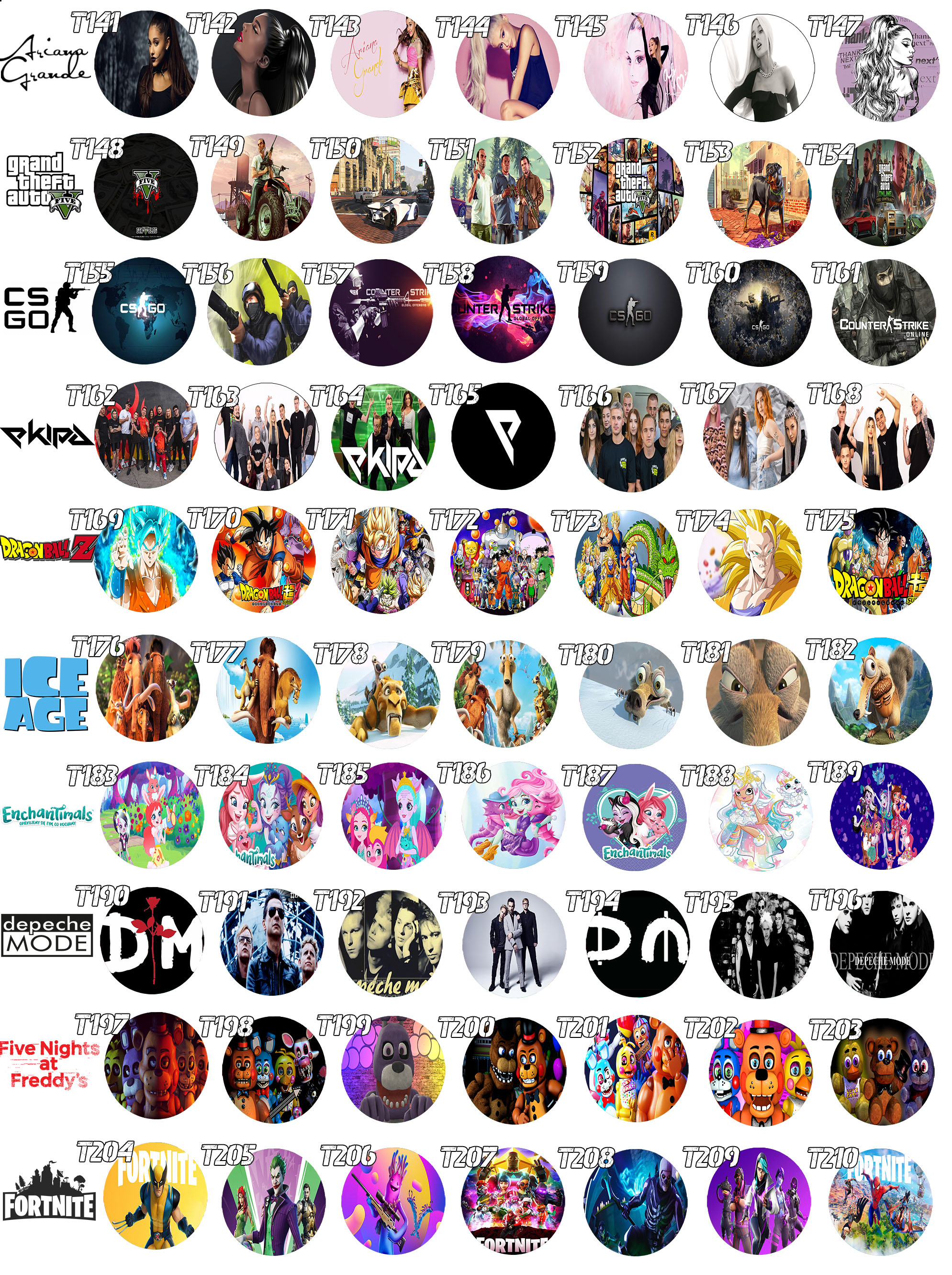 Podkładka pod myszkę K-Pop Demon Hunters