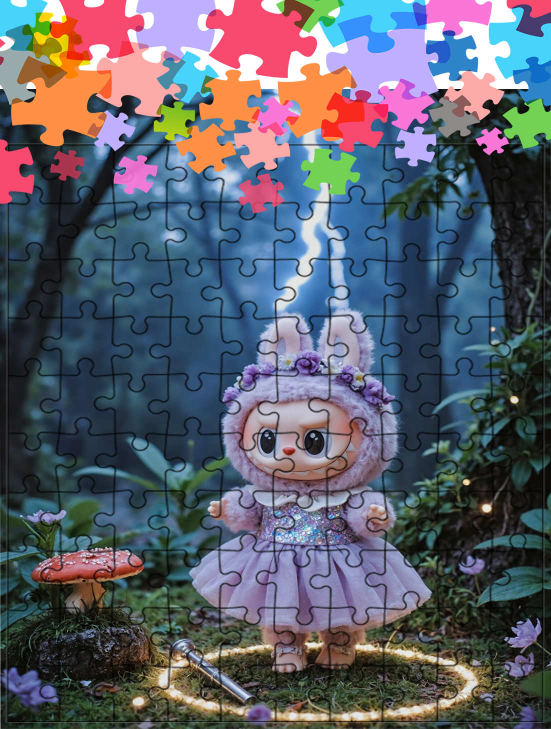 Puzzle tradycyjne - LABUBU THE MONSTERS