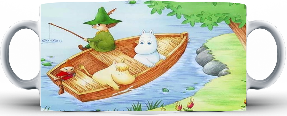 Kubek ceramiczny Muminki - W dolinie Muminków