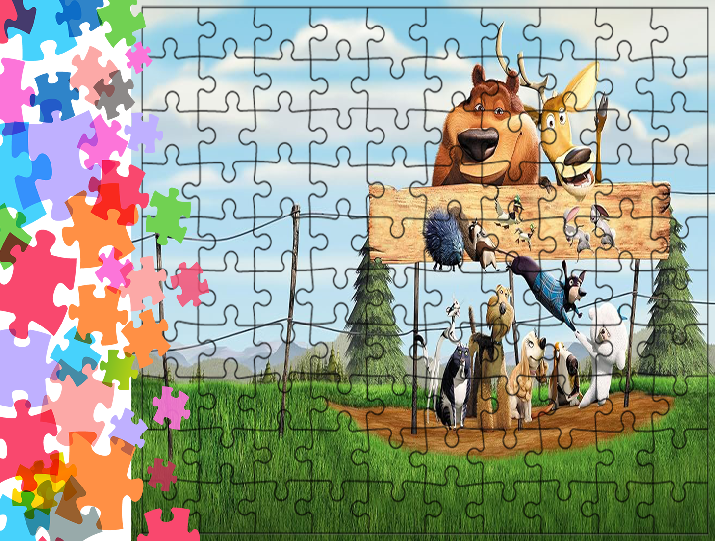 Puzzle tradycyjne - Sezon na Misia