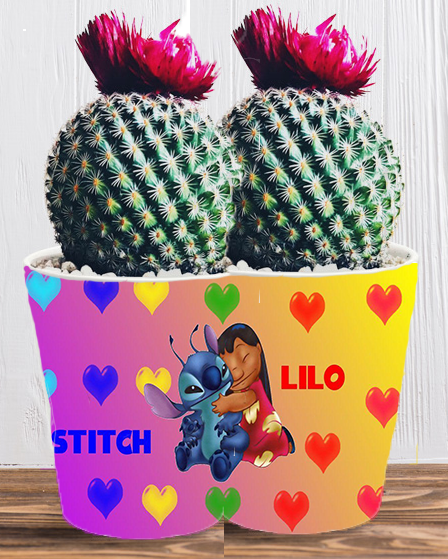 Doniczka do kwiatów/roślin - Lilo i Stich