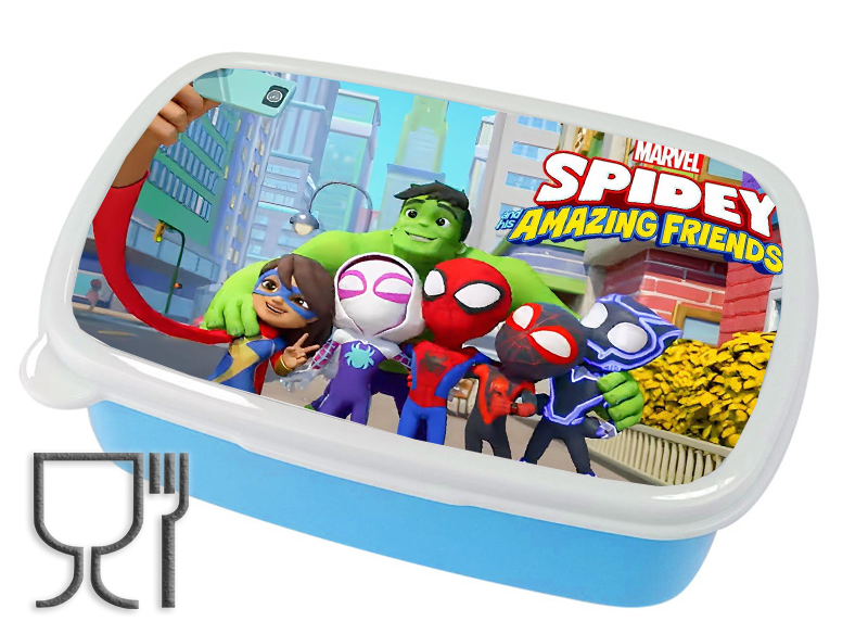 Pojemnik śniadaniowy - Lunchbox - Spidey i przyjaciele