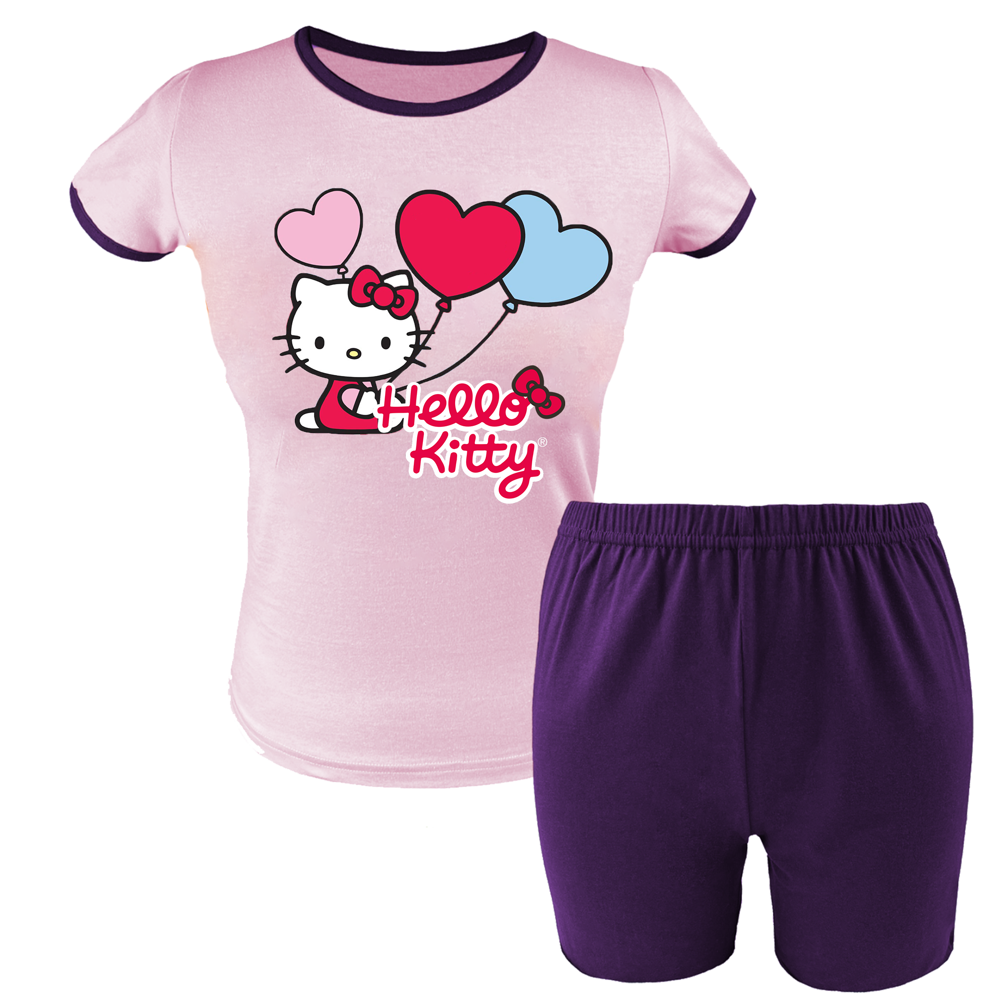 Krótka Piżama dziecięca Hello Kitty