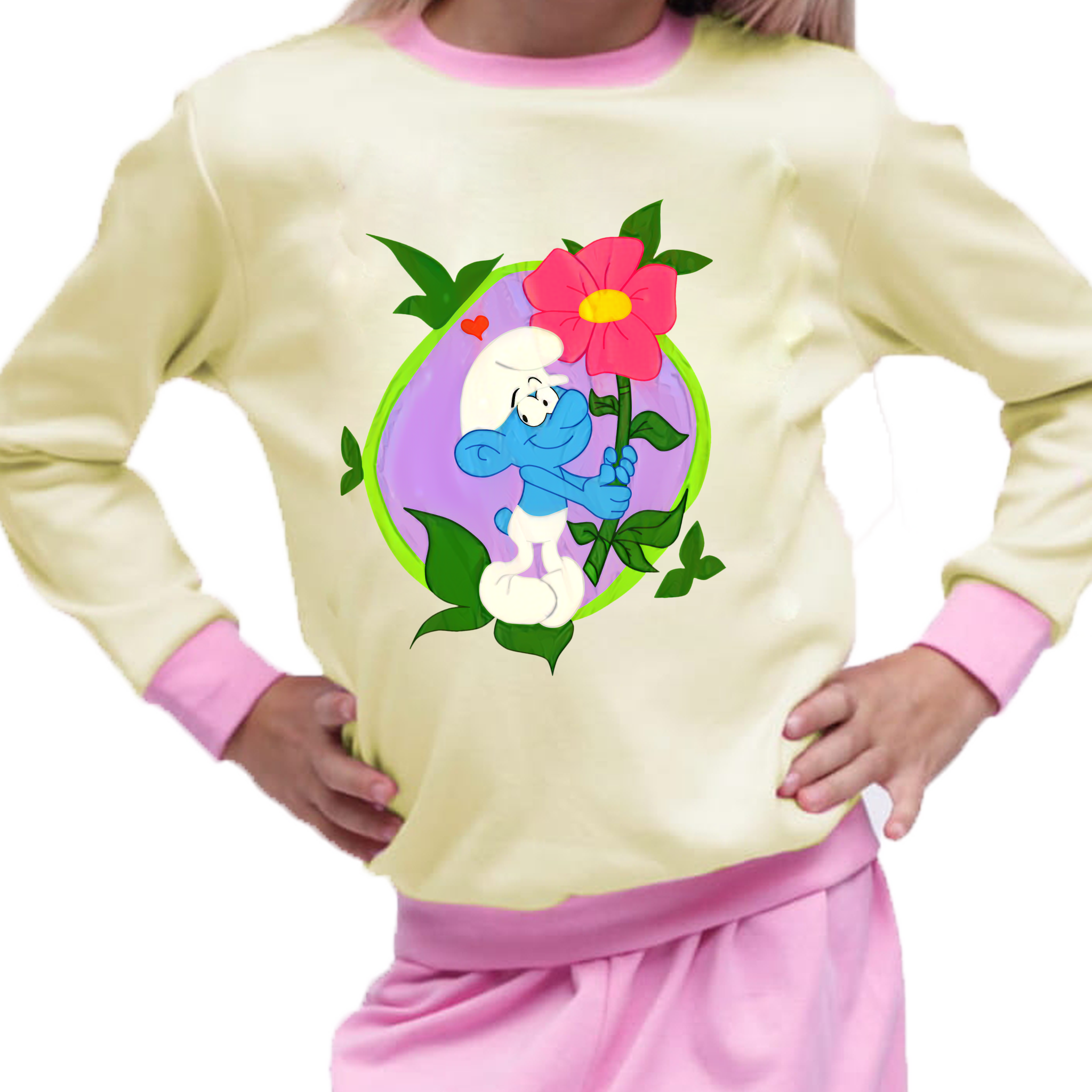 Piżama dziecięca Smerfy