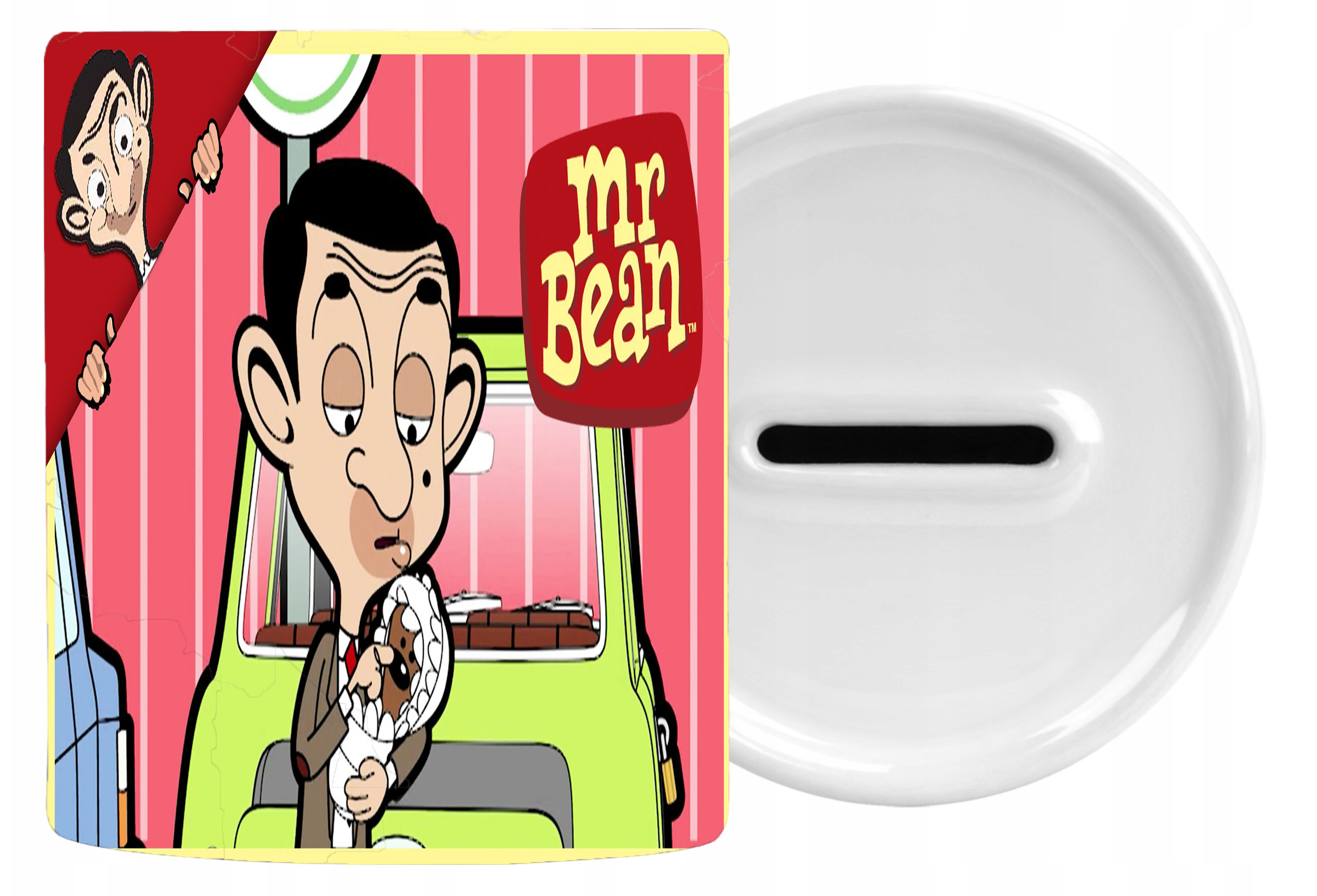 Skarbonka Ceramiczna Jaś Fasola - Mr.Bean