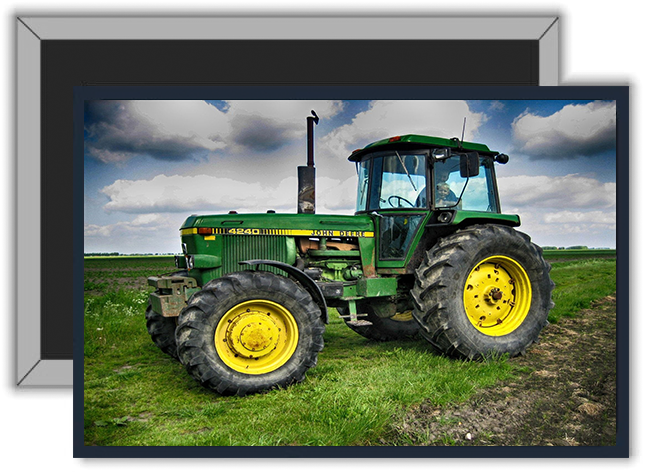 Magnes na lodówkę Traktor