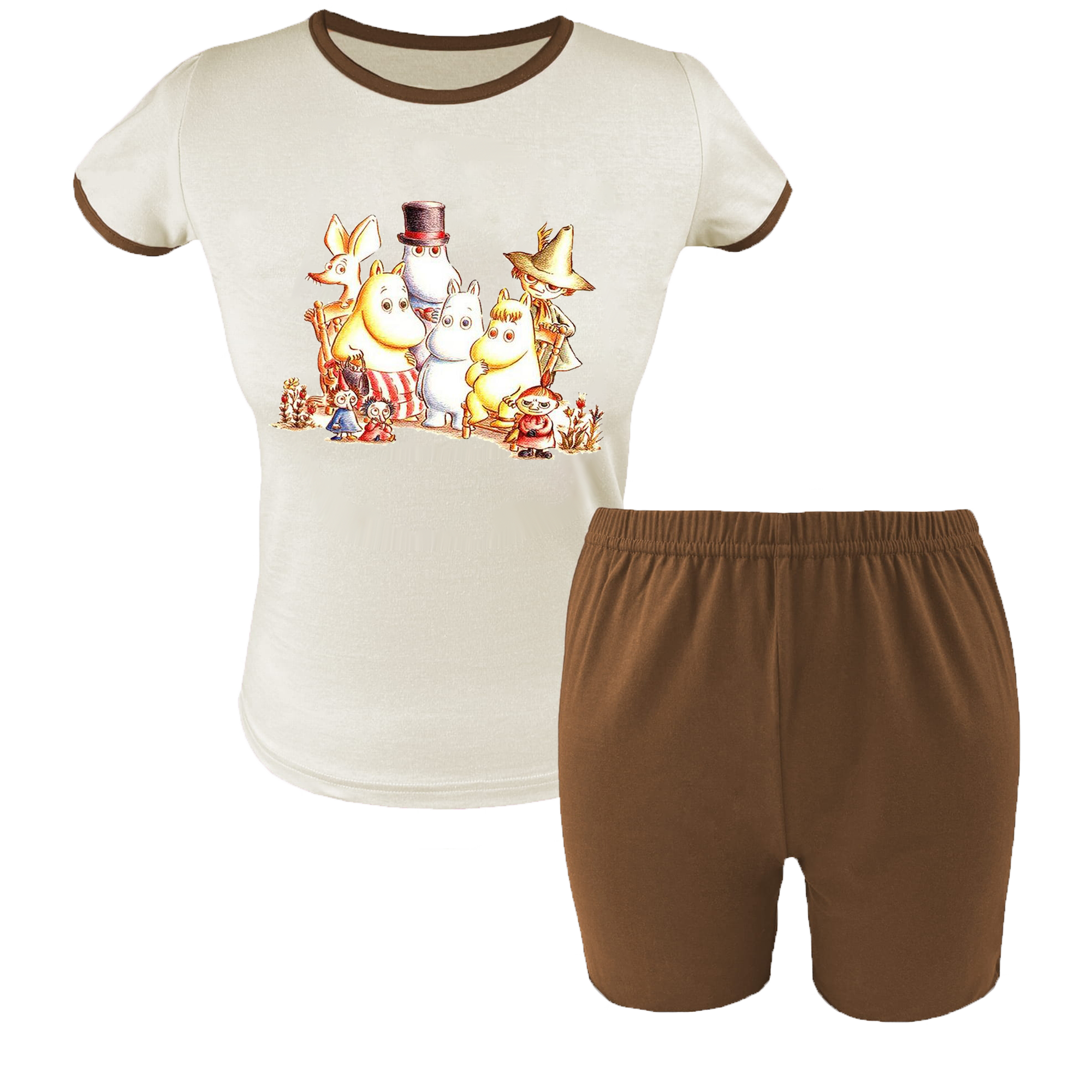 Krótka Piżama dziecięca - Muminki