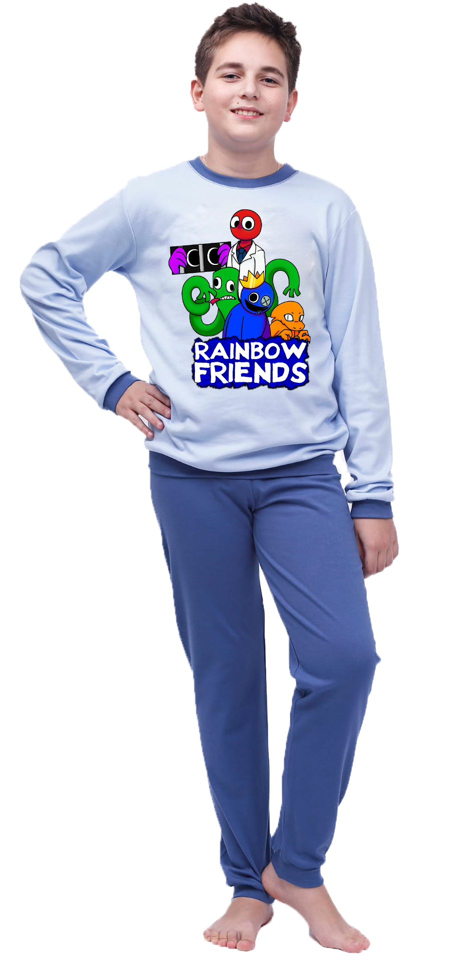 Piżama dziecięca Rainbow Friends