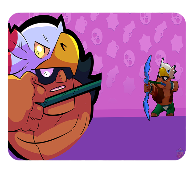 Podkładka pod myszkę Brawl Stars