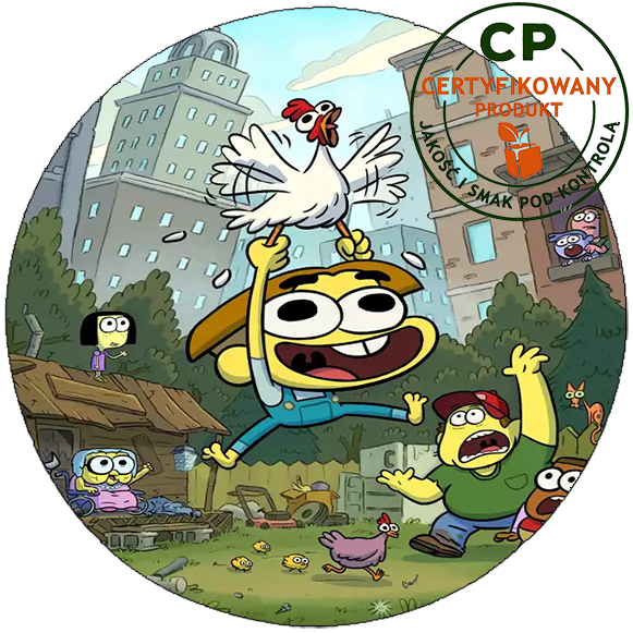 Opłatek na tort Greenowie