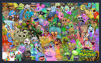 Magnes metalowy My Singing Monsters