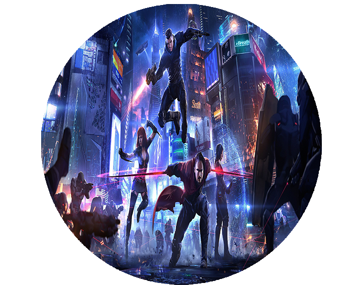 Podkładka pod myszkę Cyberpunk