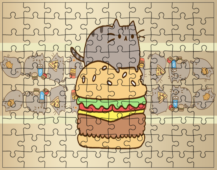 Puzzle Pusheen