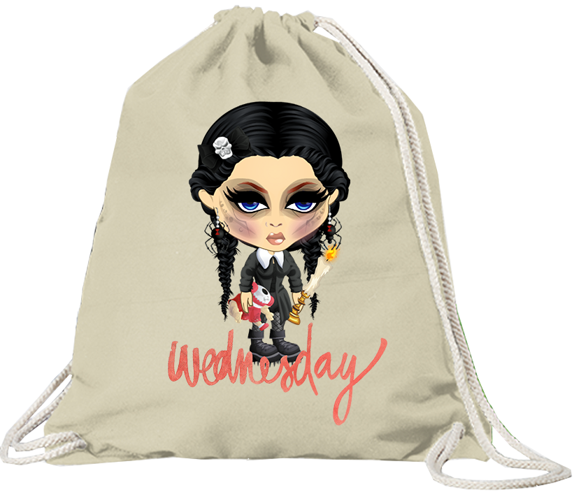 Worek Sportowy Wednesday Addams