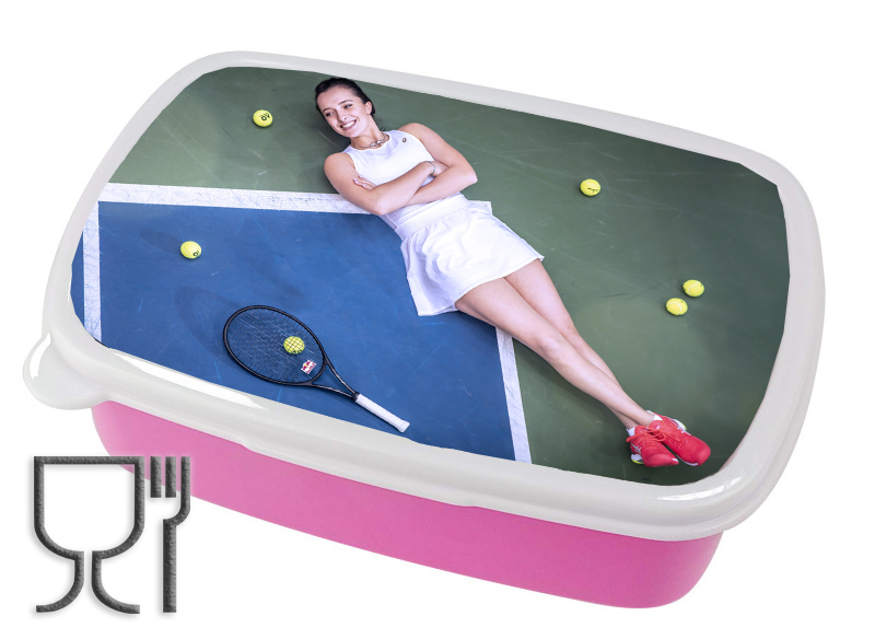 Pojemnik śniadaniowy - Lunchbox - Iga Świątek dla fana/fanki