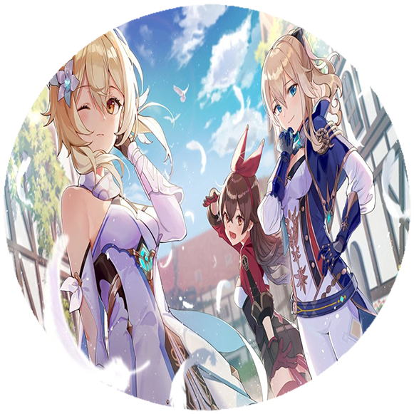 Podkładka pod myszkę Genshin Impact