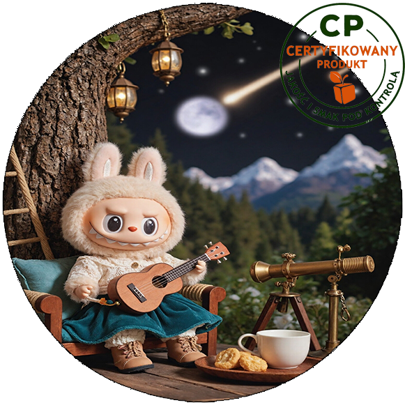 Opłatek waflowy na tort - LABUBU THE MONSTERS